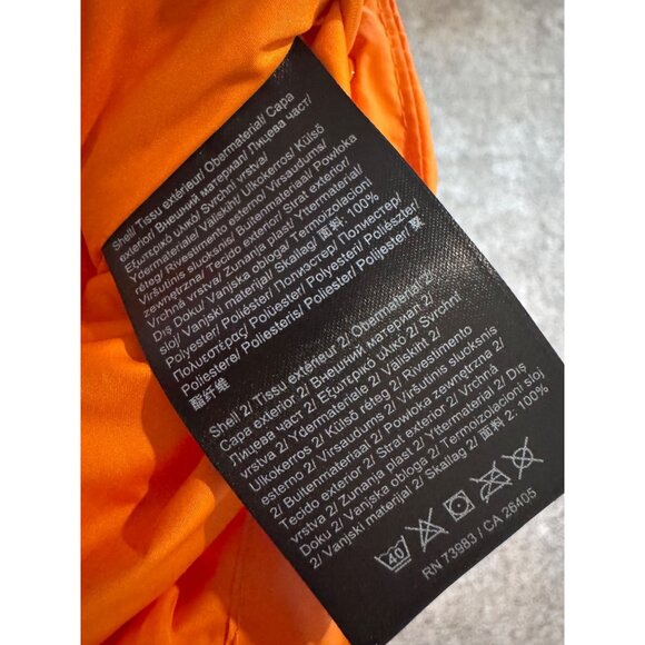 Helly Hansen Active Puffy Jacket Size Large Men's NWT Poppy Orange/Black $300 - Picture 6 of 14